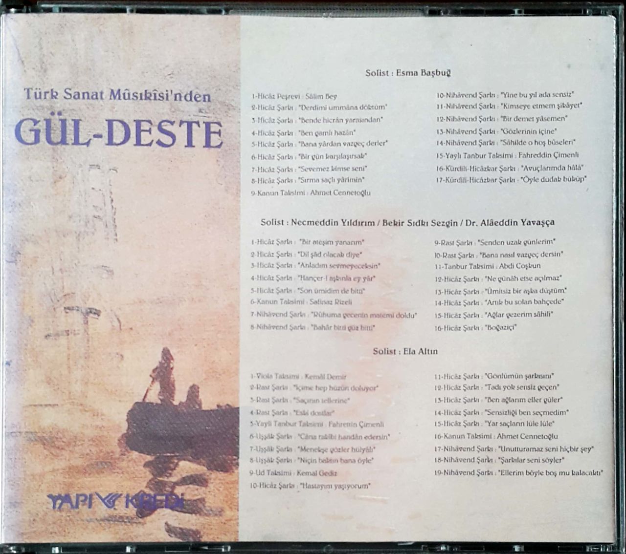 Türk Sanat Müsikisi'n Den Gül-Deste CD