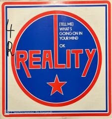 Reality (Tell Me) What's Going On In Your Mind LP Plak
