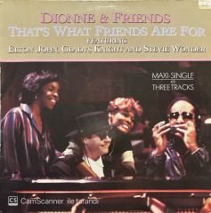 Dionne & Friends That's What Friends Are For LP Plak
