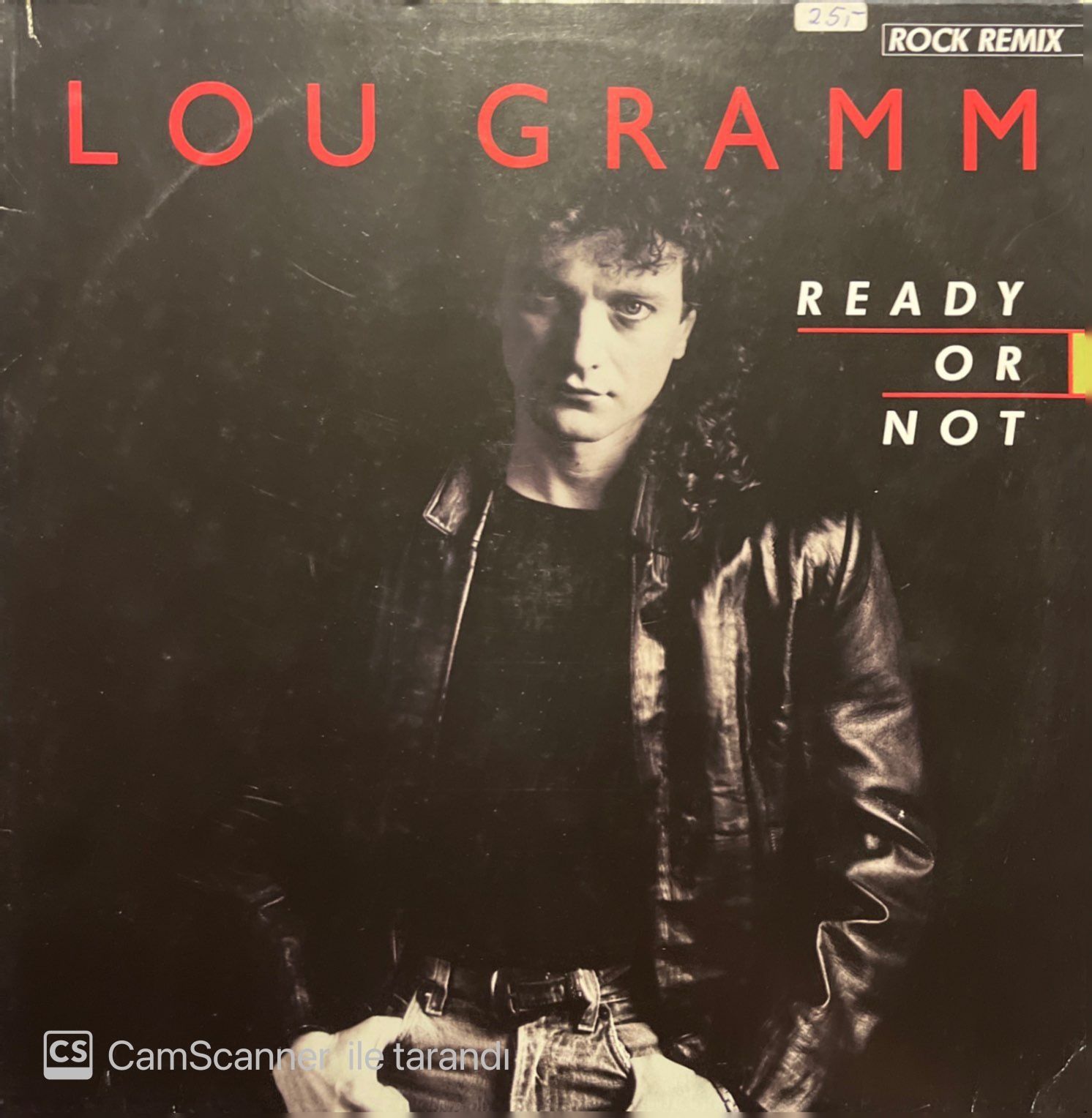Lou Gramm Ready Or Not LP Plak