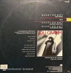 Lou Gramm Ready Or Not LP Plak