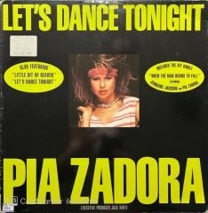 Pia Zadora Let's Dance Tonight LP Plak