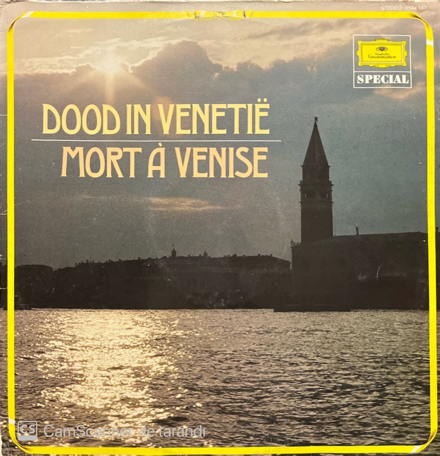 Dood In Venetie Mort A Venise LP Plak