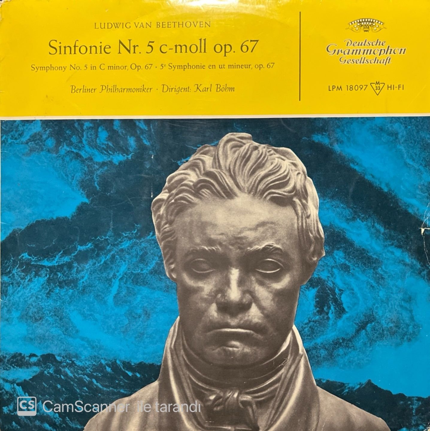 Ludwig Van Beethoven Sinfonie Nr. 5 C-moll Op.67 LP Plak