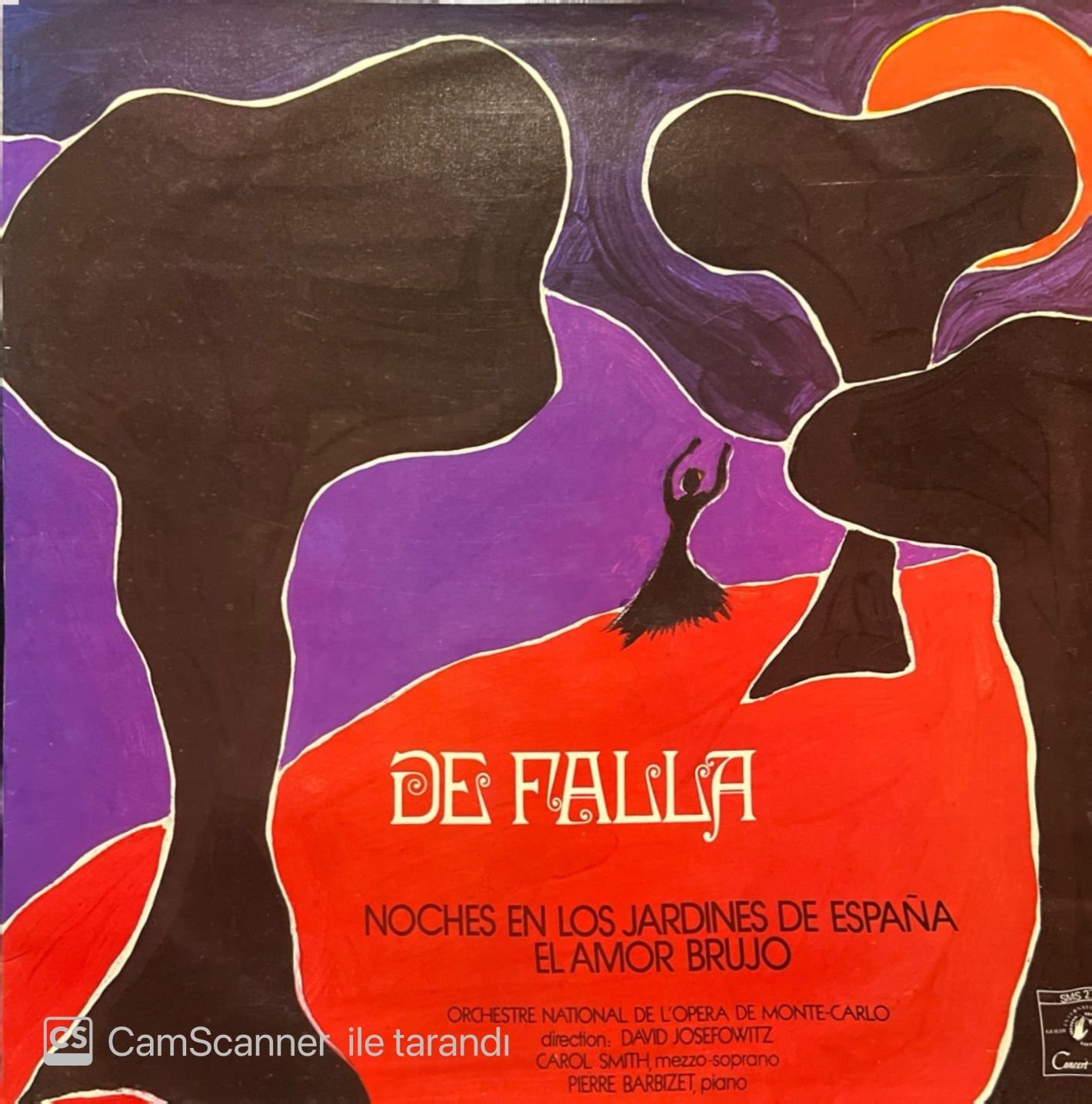 De Falla Noches En Los Jardines De Espana El Amor Brujo LP Plak