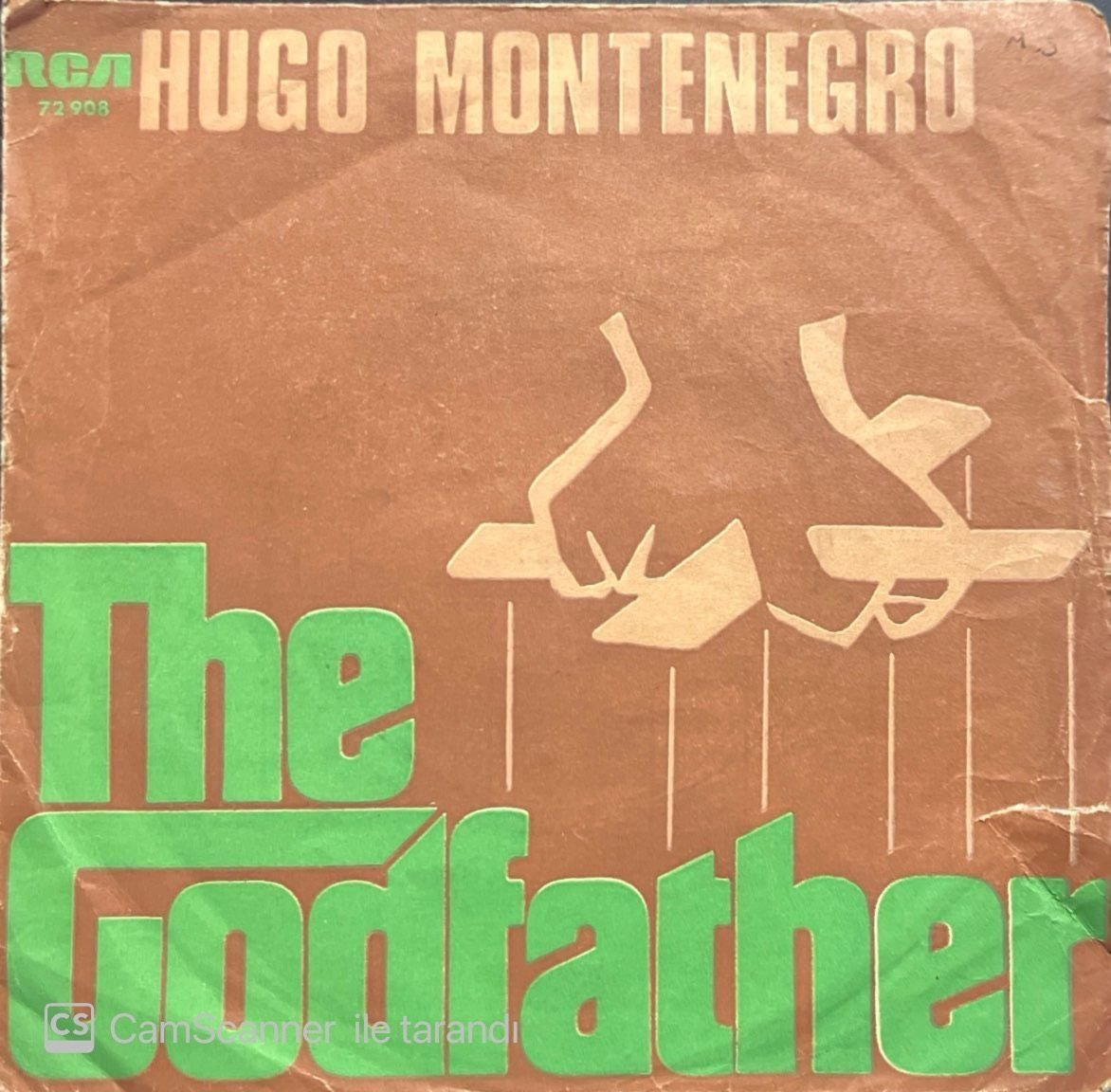 Hugo Montenegro - The Godfather 45lik Plak