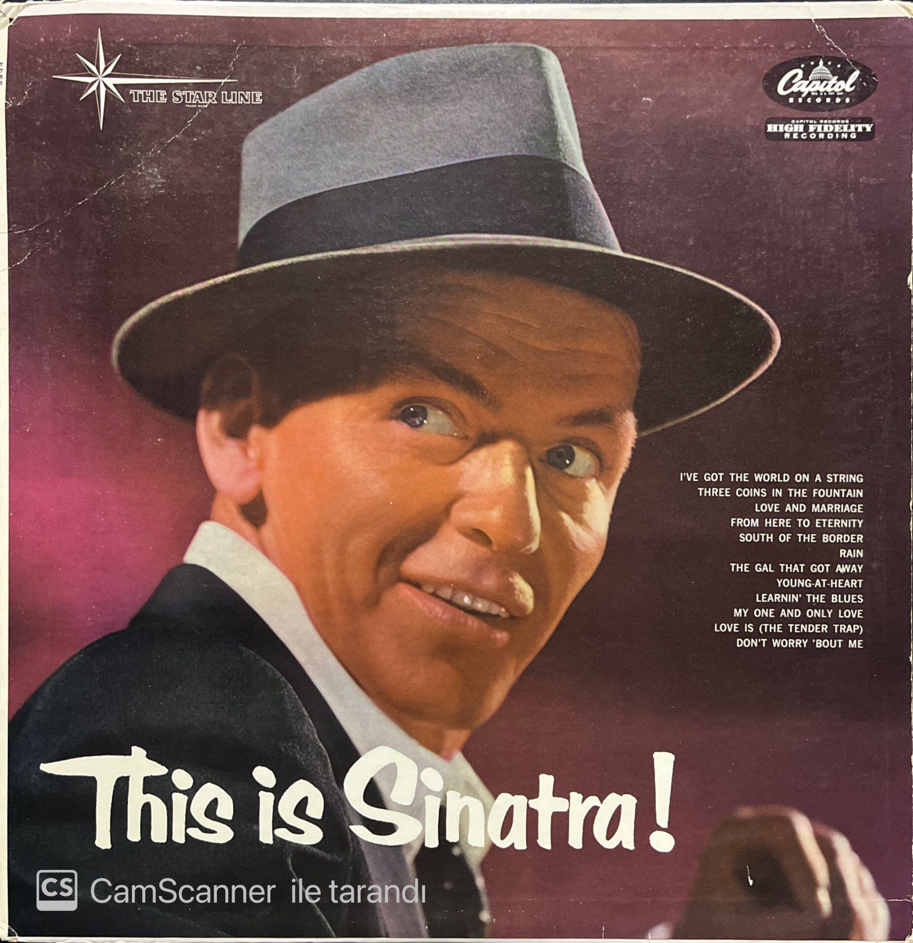 Frank Sinatra This Is Sinatra LP Plak