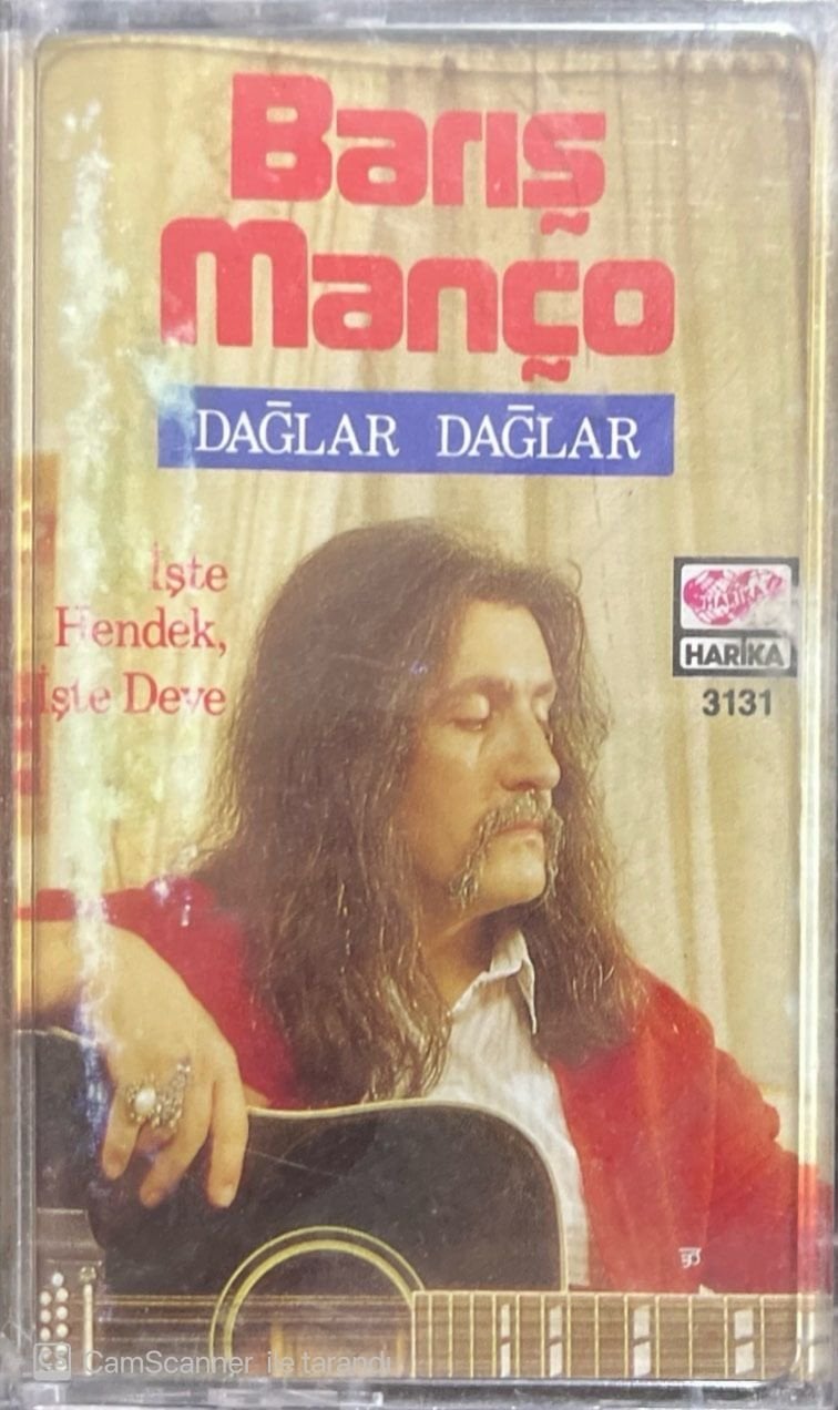 Barış Manço Dağlar Dağlar İşte Hendek İşte Deve Açılmamış Jelatininde Kaset