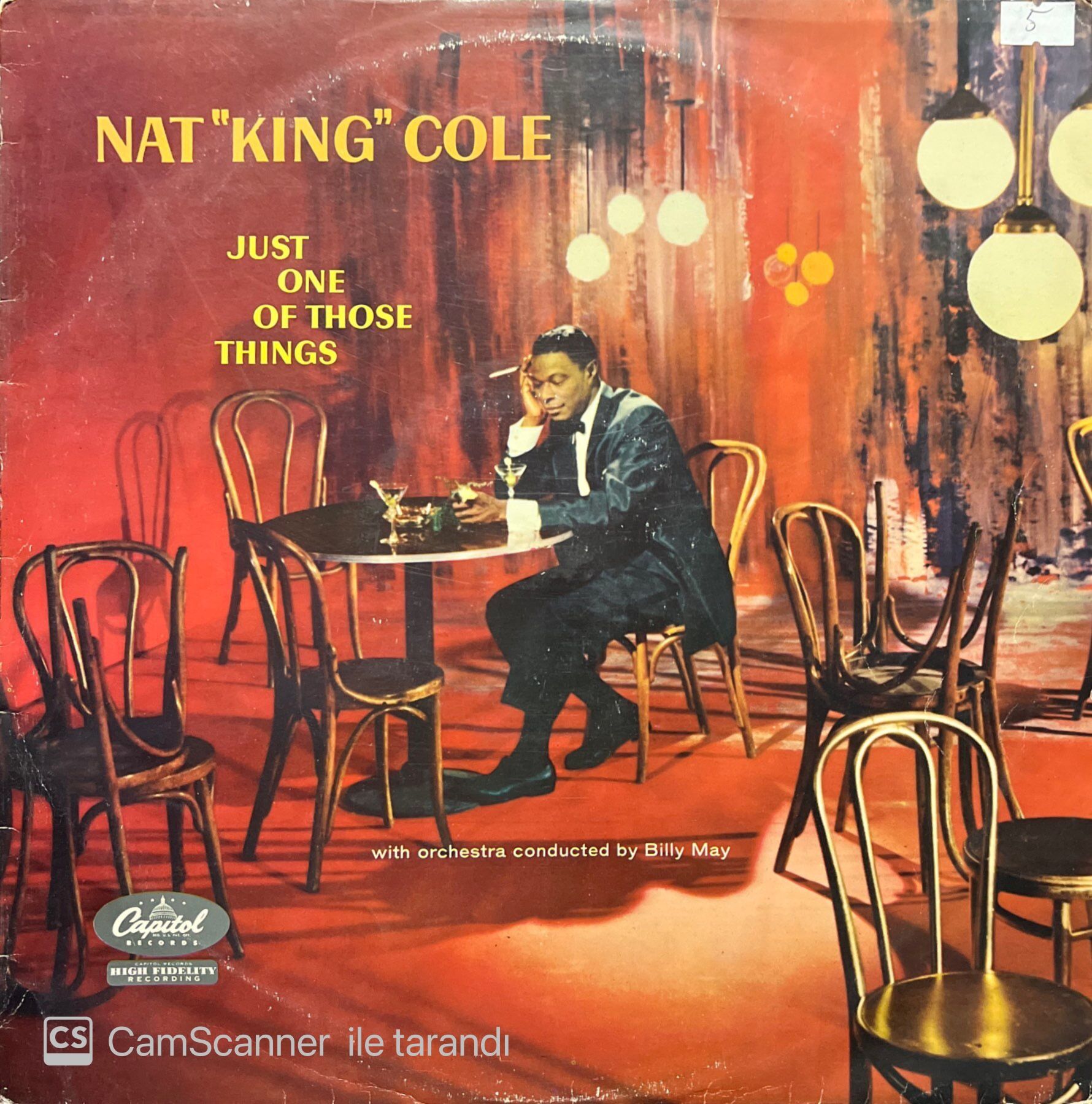 Nat King Cole Just One Of Those Things LP Plak