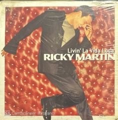 Ricky Martin Livin' La Vida Loca Açılmamış Jelatininde Maxi Single CD