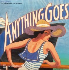 Anything Goes Musical Soundtrack LP Plak