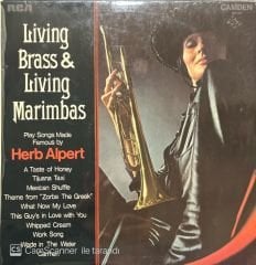 Herb Alpert Living Brass & Living Marimbas LP Plak