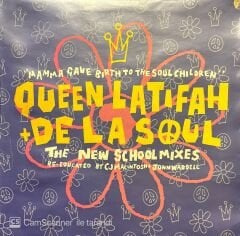 Queen Latifah De La Soul Maxi Single LP Plak