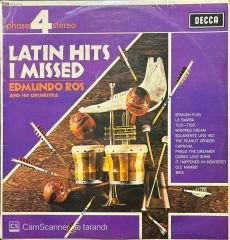 Edmundo Ros Latin Hits I Missed LP Plak