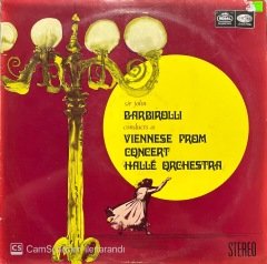 Sir John Barbirolli Viennese Prom Concert Halle Orchestra LP Klasik Plak