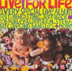 Live For Life A Very Special Live Album LP Plak