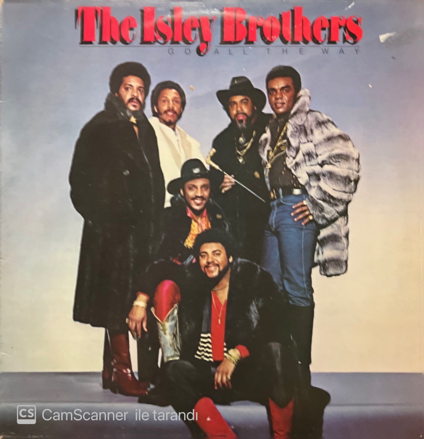 The Isley Brothers Go All The Way LP Plak