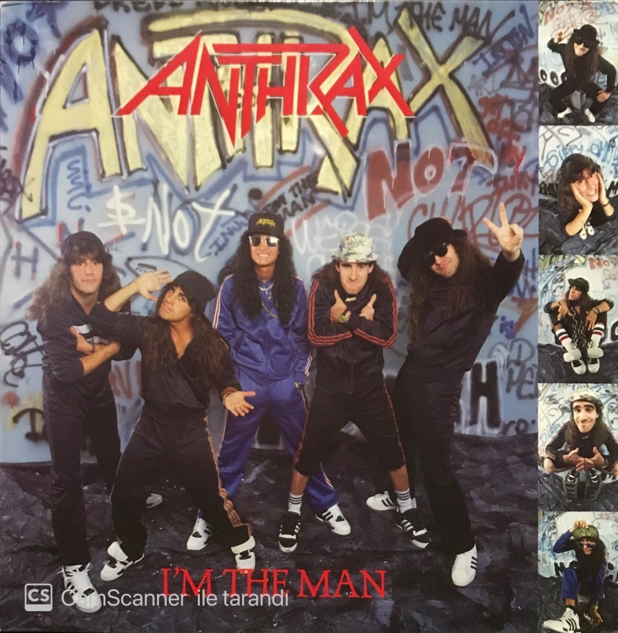 Anthrax I'm The Man LP Plak