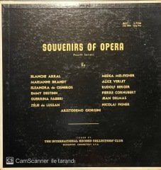 Souvenirs Of Opera Fourth Series LP Klasik Plak