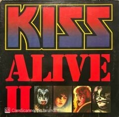 Kiss Alive Double LP Plak