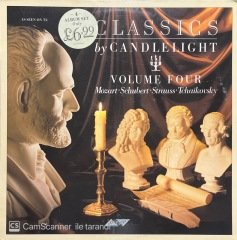 Classics By Candlelight Volume Four Mozart Tchaikovsky LP Klasik Plak