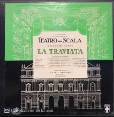 Giuseppe Verdi La Traviata Teatro Alla Scala 2 LP Box Set Plak