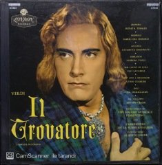 Giuseppe Verdi IL Trovatore 3 LP Box Set Plak