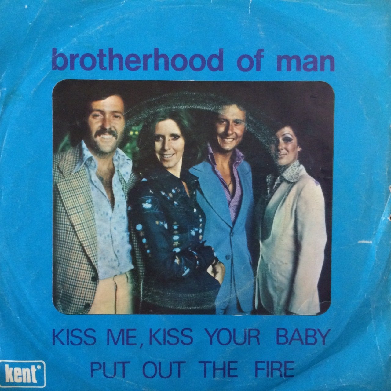 Brotherhood Of Man Kiss Me, Kiss Your Baby 45lik Plak