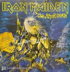 Iron Maiden Live After Death Double LP Plak