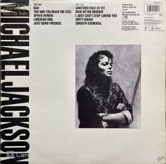 Michael Jackson Bad Promo Baskı Sınırlı Sayıda Basılan LP Plak