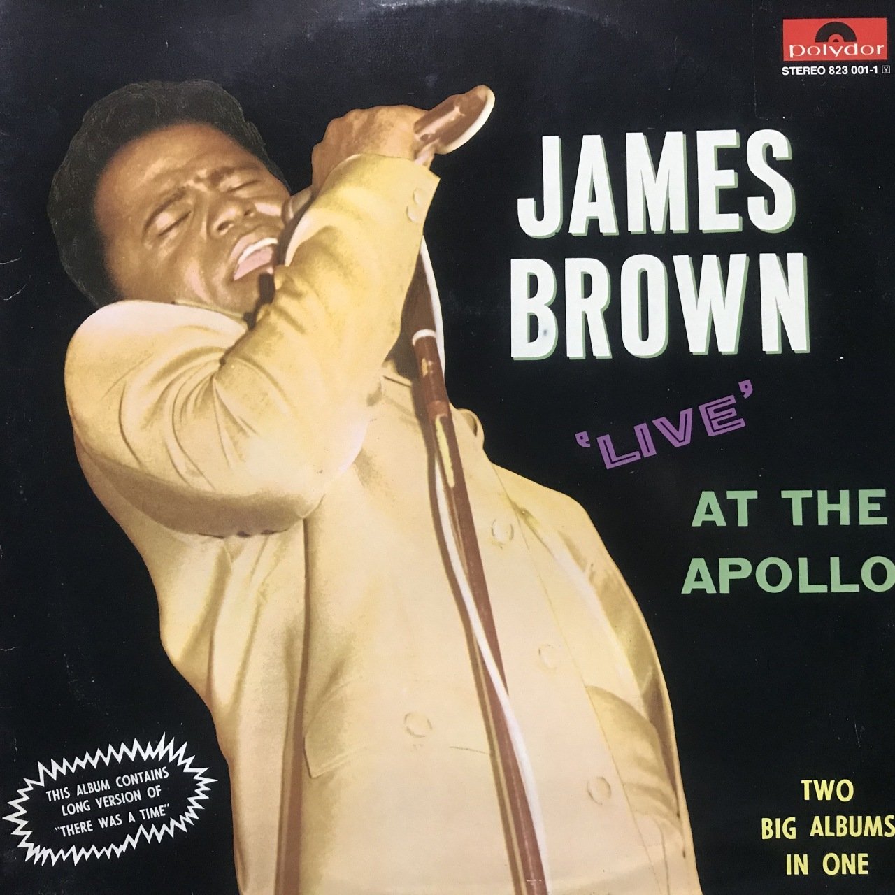 James Brown Live At The Apollo Çift LP Plak