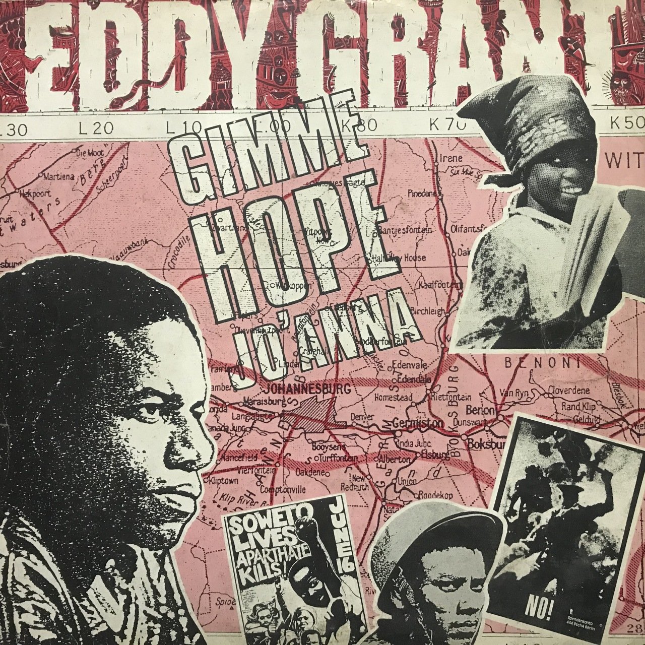 Eddy Grant Gimme Hope Jo'anna LP Plak