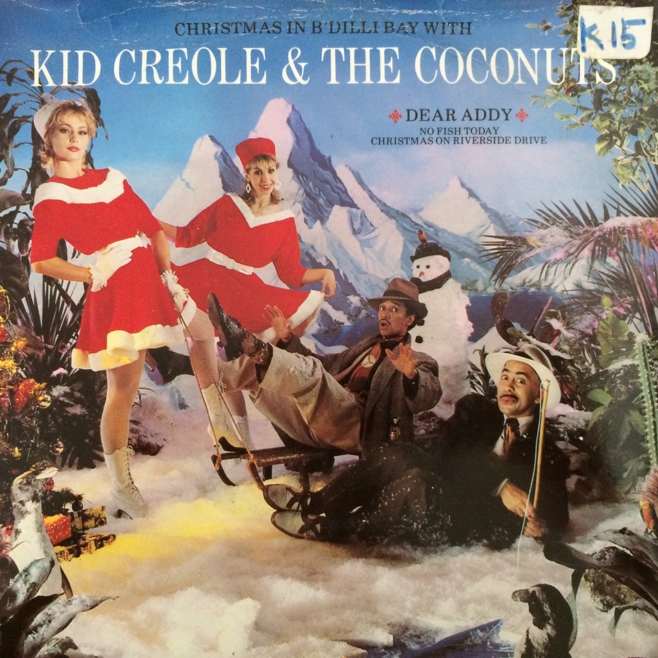 Kid Creole & The Coconuts Dear Addy 45lik Plak