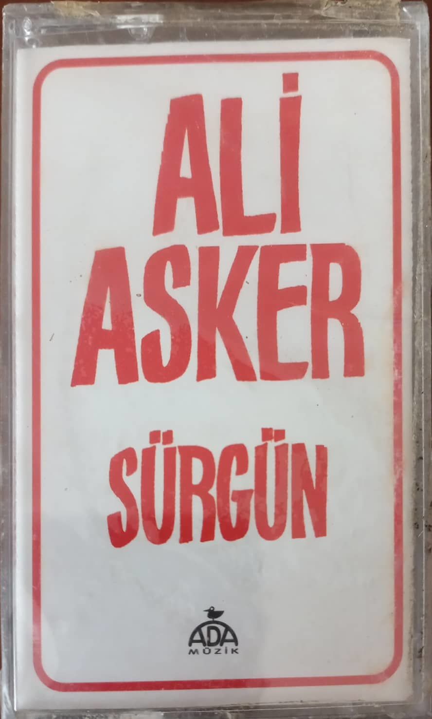 Ali Asker Sürgün Açılmamış Jelatininde Kaset