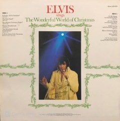 Elvis Presley Sings The Wonderful World Of Christimas LP Plak