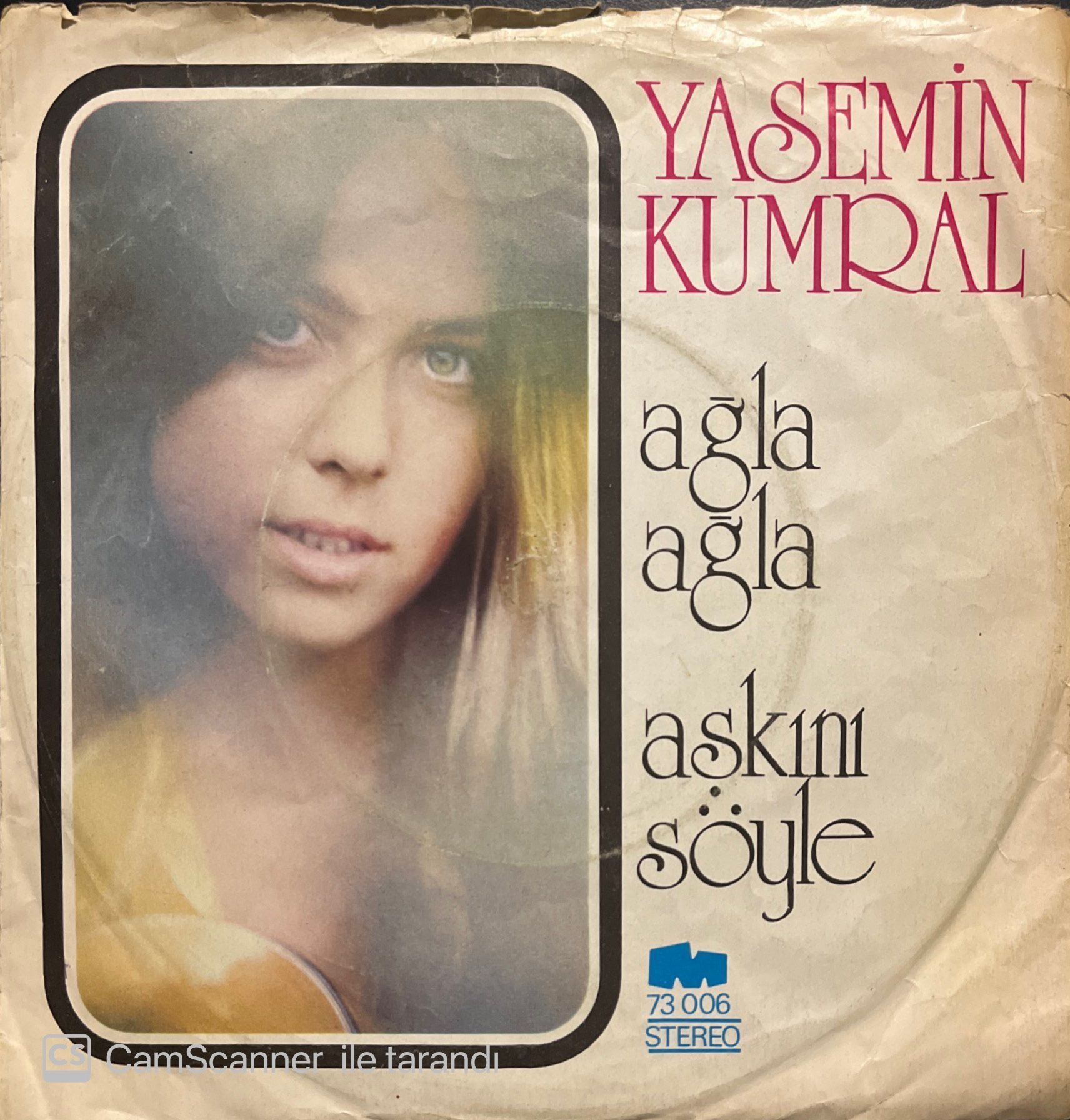 Yasemin Kumral Ağla Ağla 45lik Plak