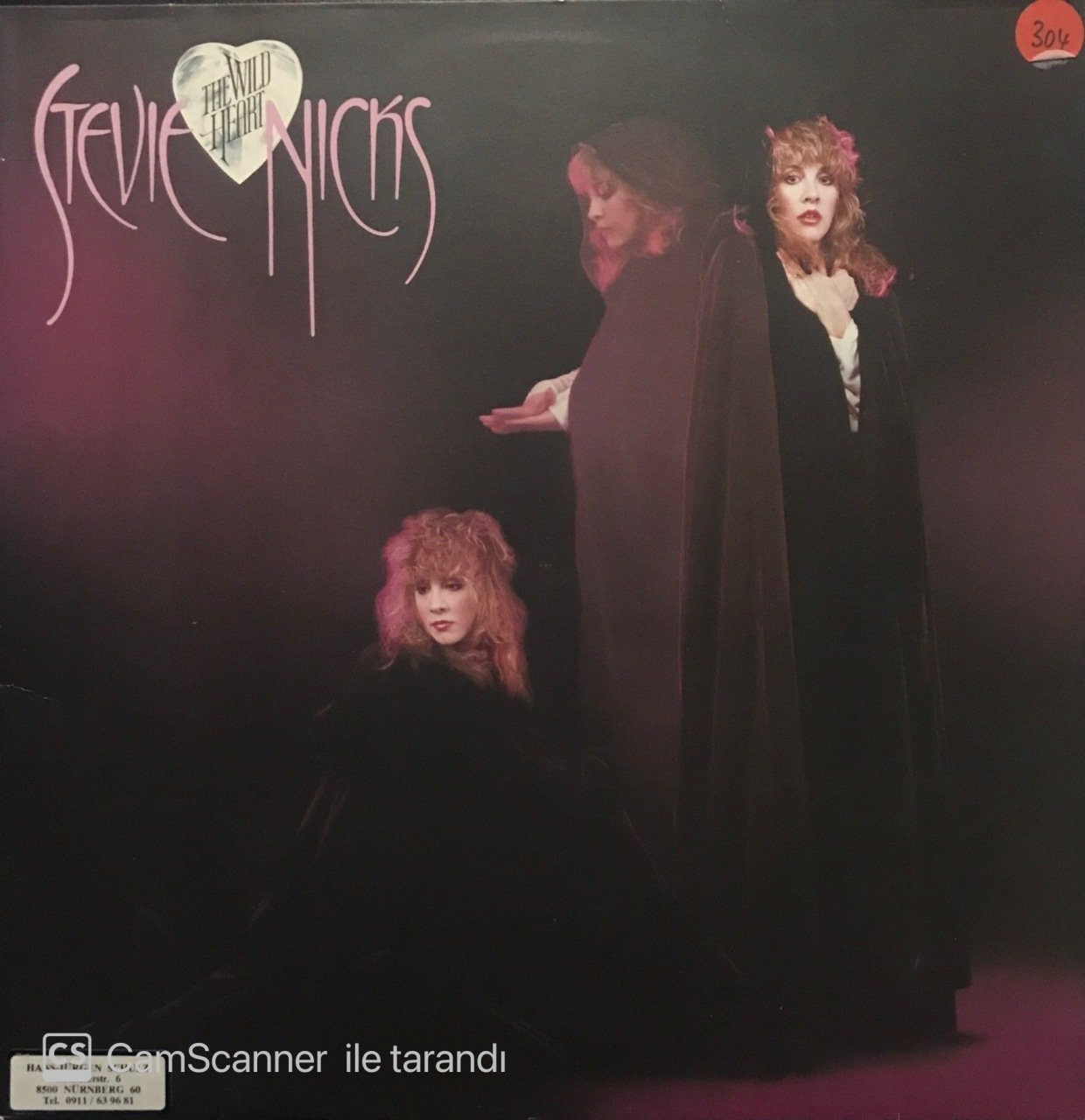 Stevie Nicks The Wild Heart LP Plak