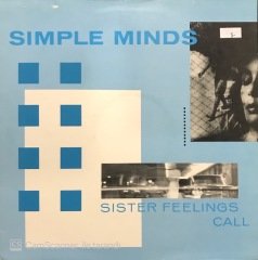 Simple Minds Sister Feelings Call LP Plak