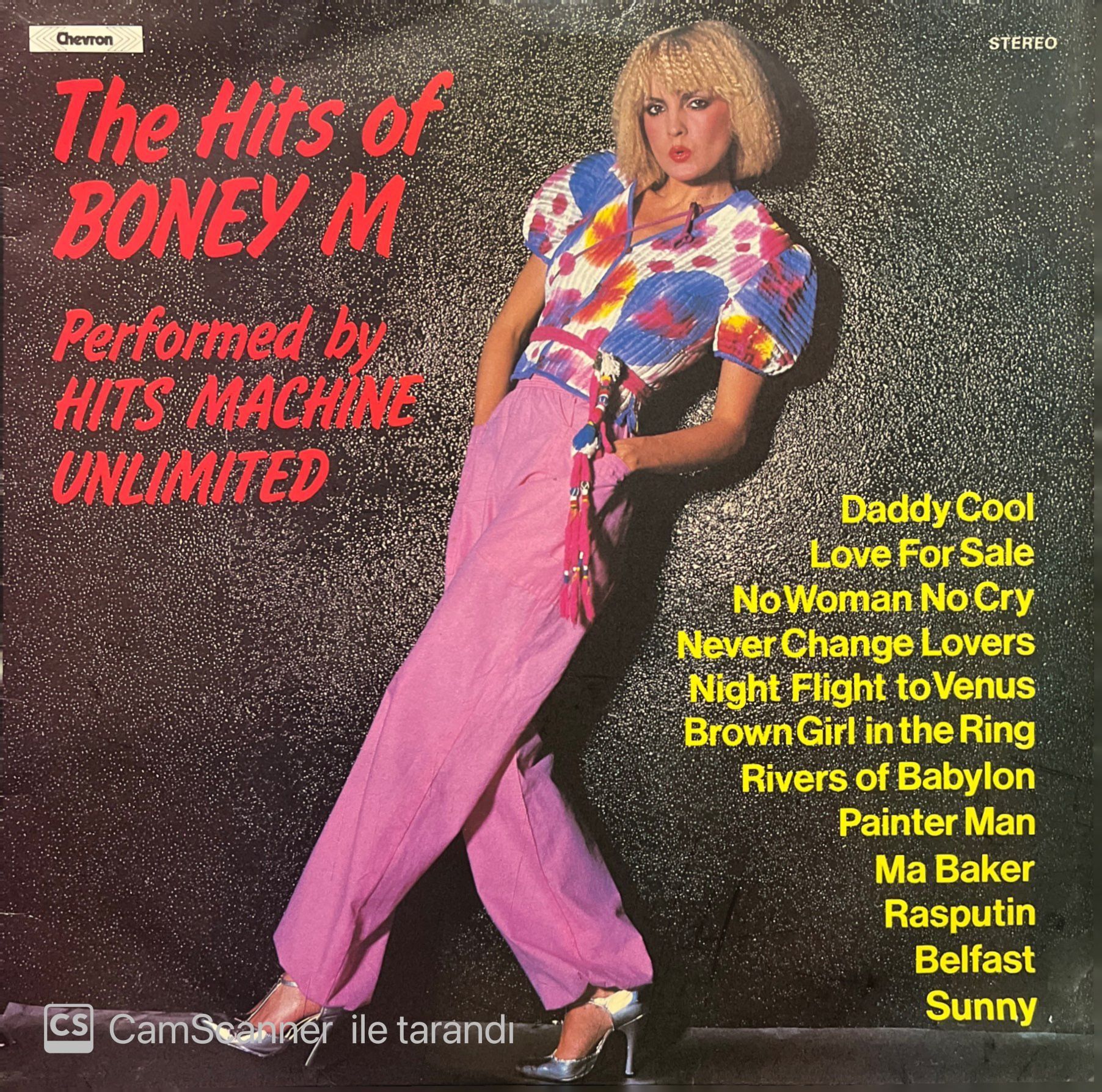 The Hits Of Boney M LP Plak