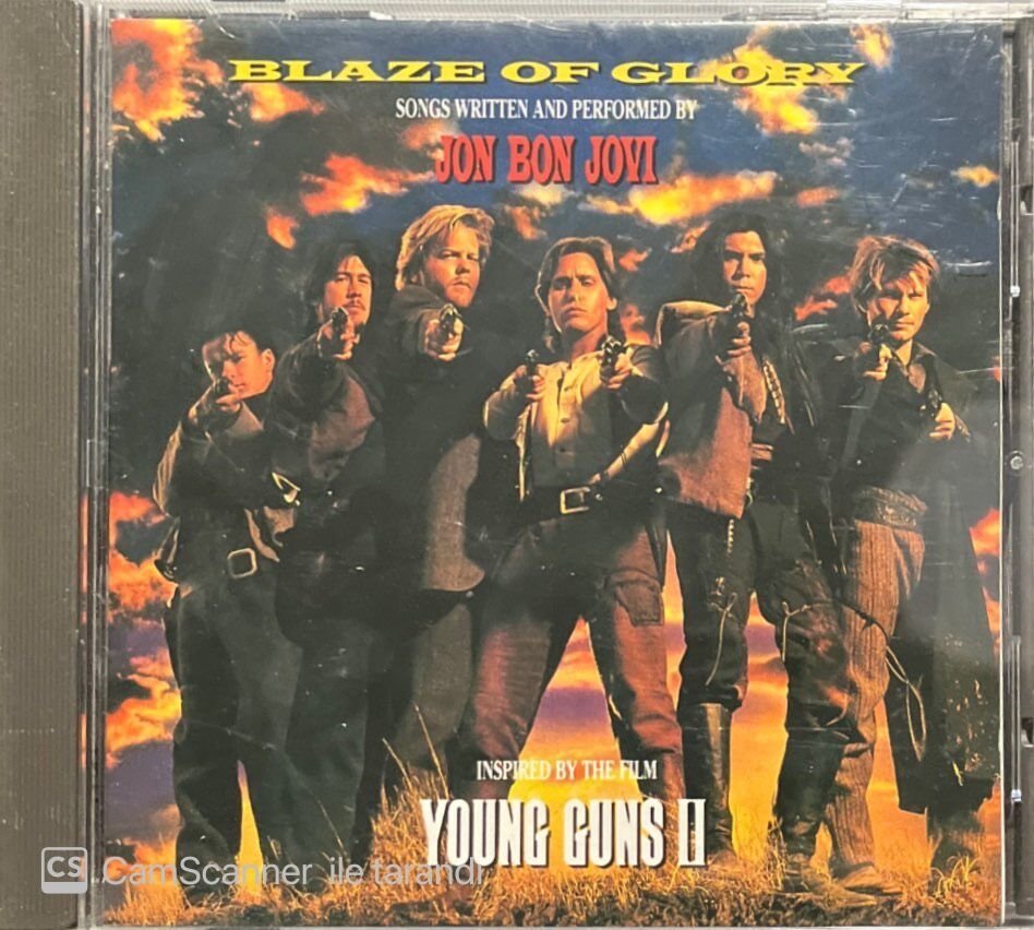 Jon Bon Jovi Blaze Of Glory Young Guns II Soundtrack CD