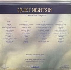 Quiet Nights In 28 Instrumental Evergreens LP Plak