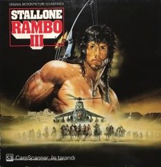 Stallone Rambo 3 Soundtrack LP Plak