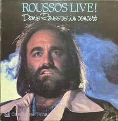 Demis Roussos In Concert Roussos Live! LP Plak