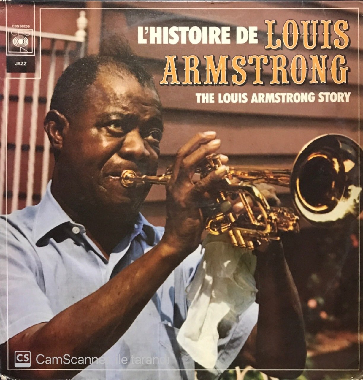 L'Histoire De Louis Armstrong Double LP Plak