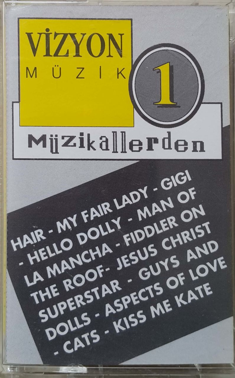 Vizyon Müzik 1 Müzikallerden Kaset