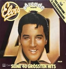 Elvis Presley Seine 40 Grössten Hits Double LP Plak