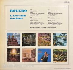 Ravel Bolero Claudio Abbado LP Klasik Plak