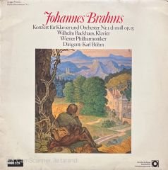 Johannes Brahms Konzert Für Klavier Und Orchester LP Klasik Plak