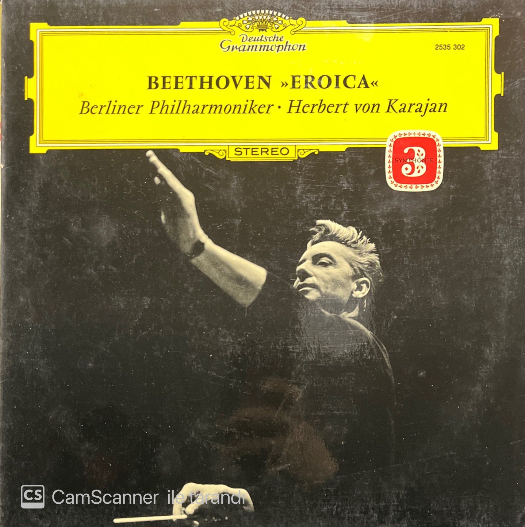 Beethoven Eroica LP Klasik Plak