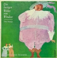 Otto Nicolai Die Lustigen Weiber Von Windsdor 3 LP Box Set Plak